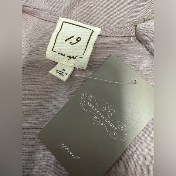 NWT Anthropologie 1.9 One September Ruffle Trim Top Sz S - Picture 6 of 8